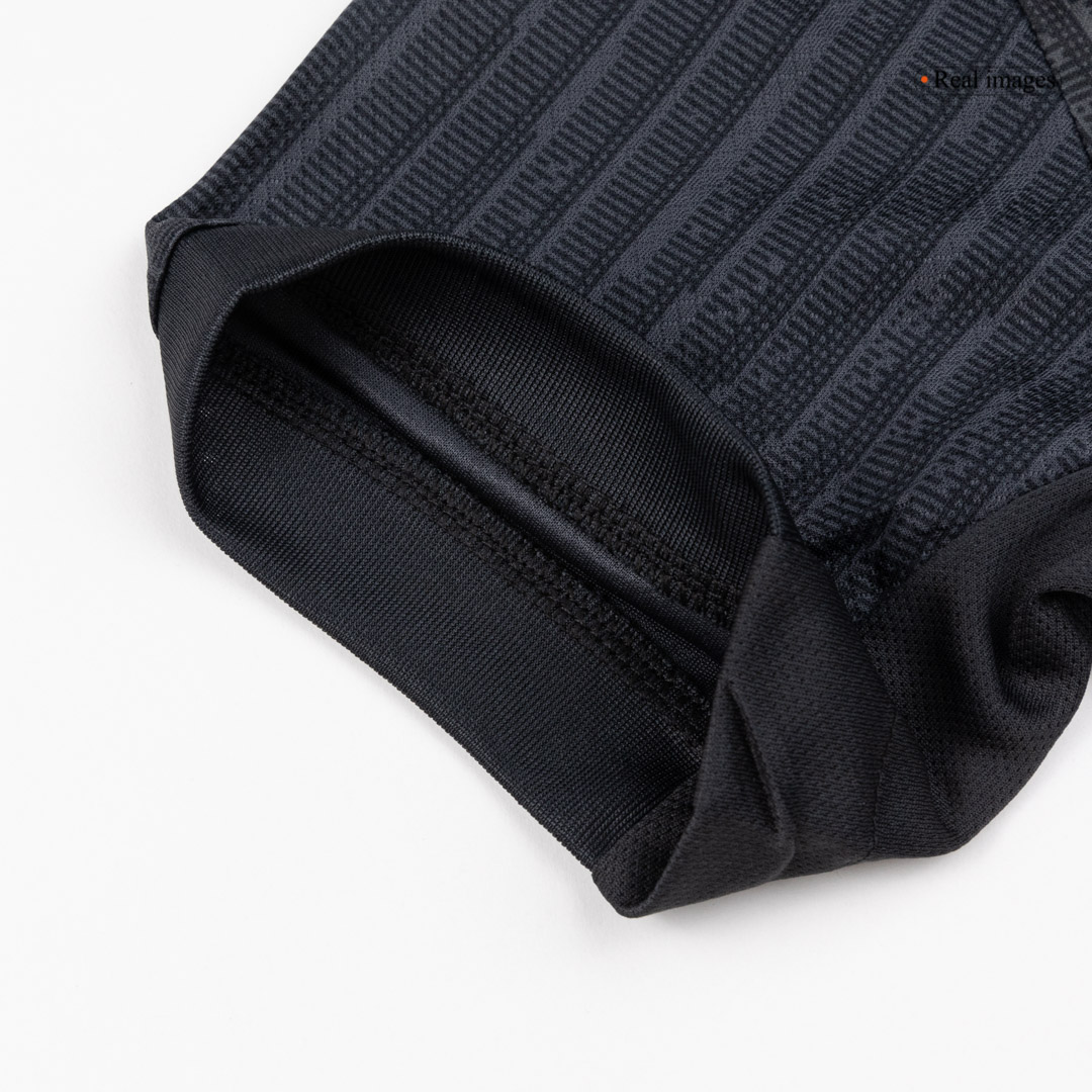 Kid's PSG Fourth Soccer Jersey Kit(Jersey+Shorts) 25/26 Black - gojersey