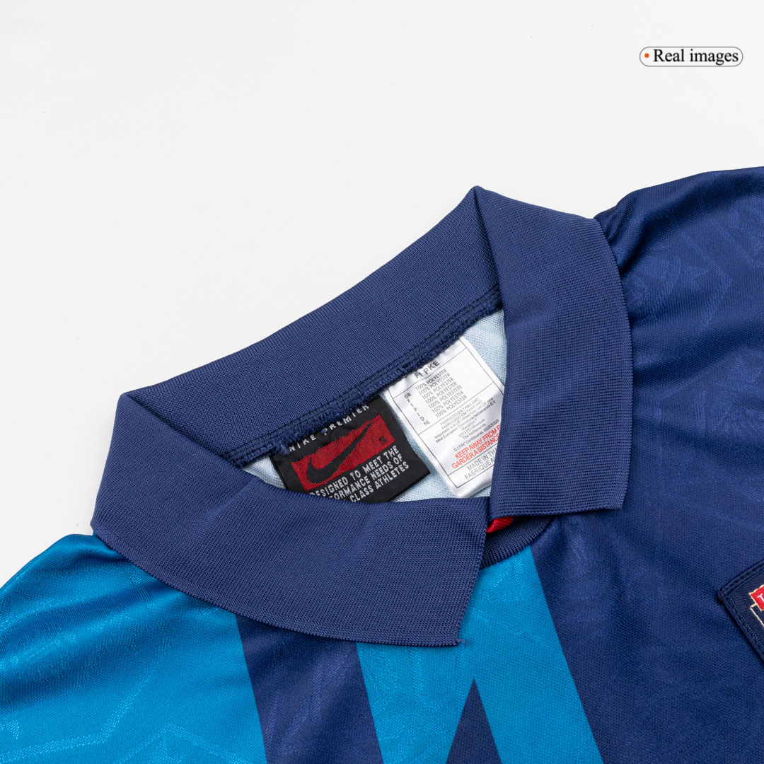 Arsenal Away Soccer Jersey Retro 1995 - gojersey