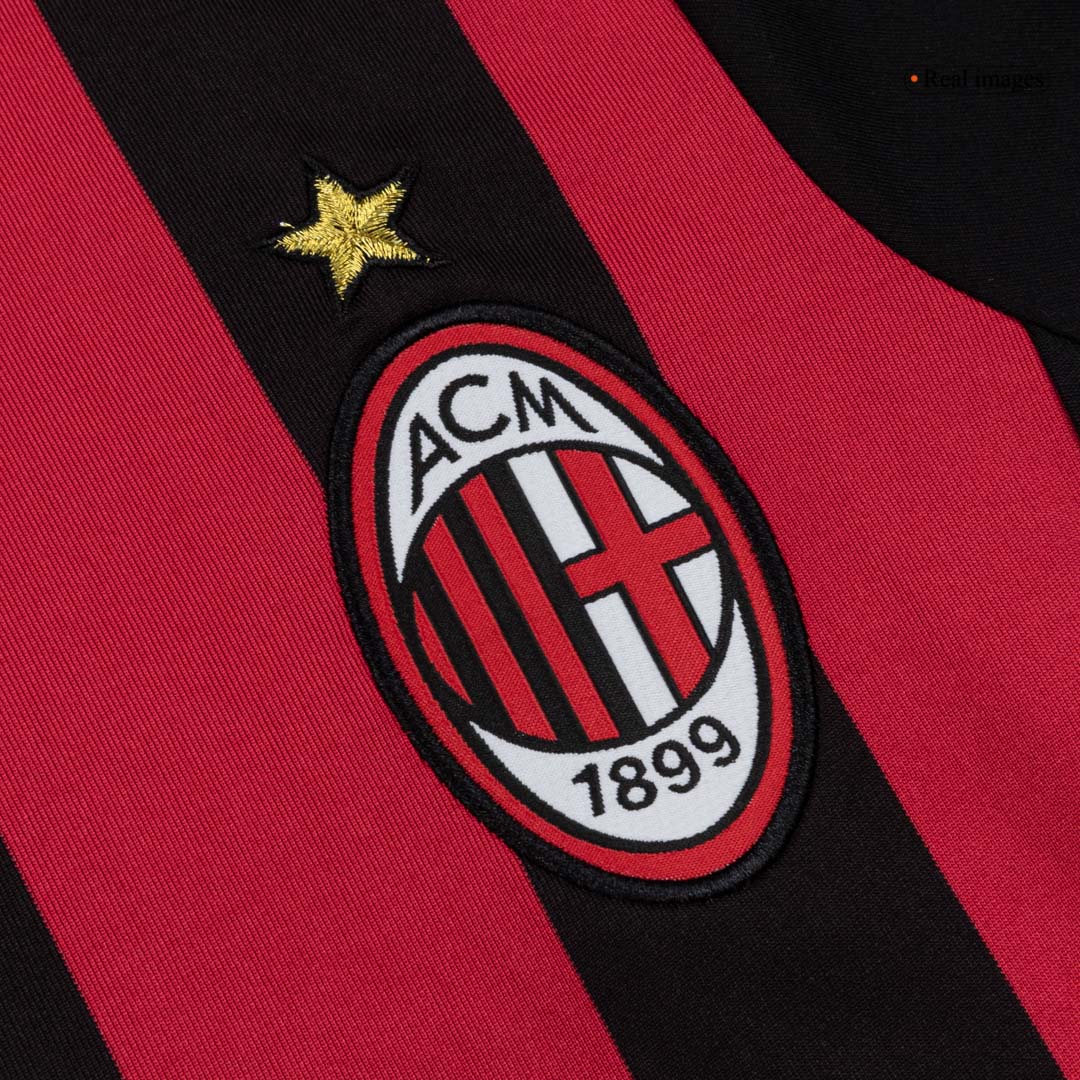 AC Milan Home Soccer Jersey Retro 2009/10 - gojersey