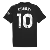 Manchester City CHERKI #10 Away Soccer Jersey 2025/26 - gojersey