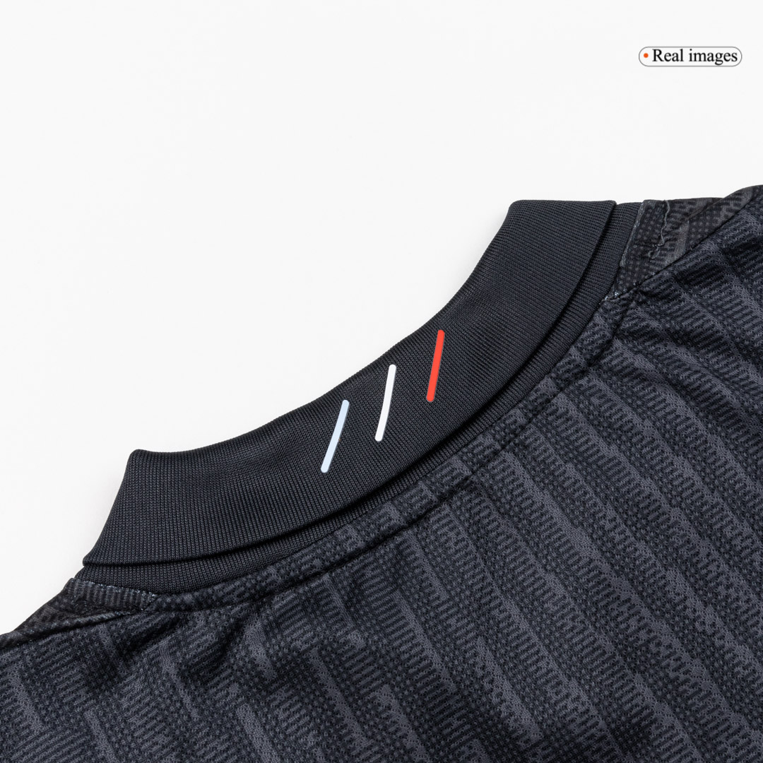 Kid's PSG Fourth Soccer Jersey Kit(Jersey+Shorts) 25/26 Black - gojersey