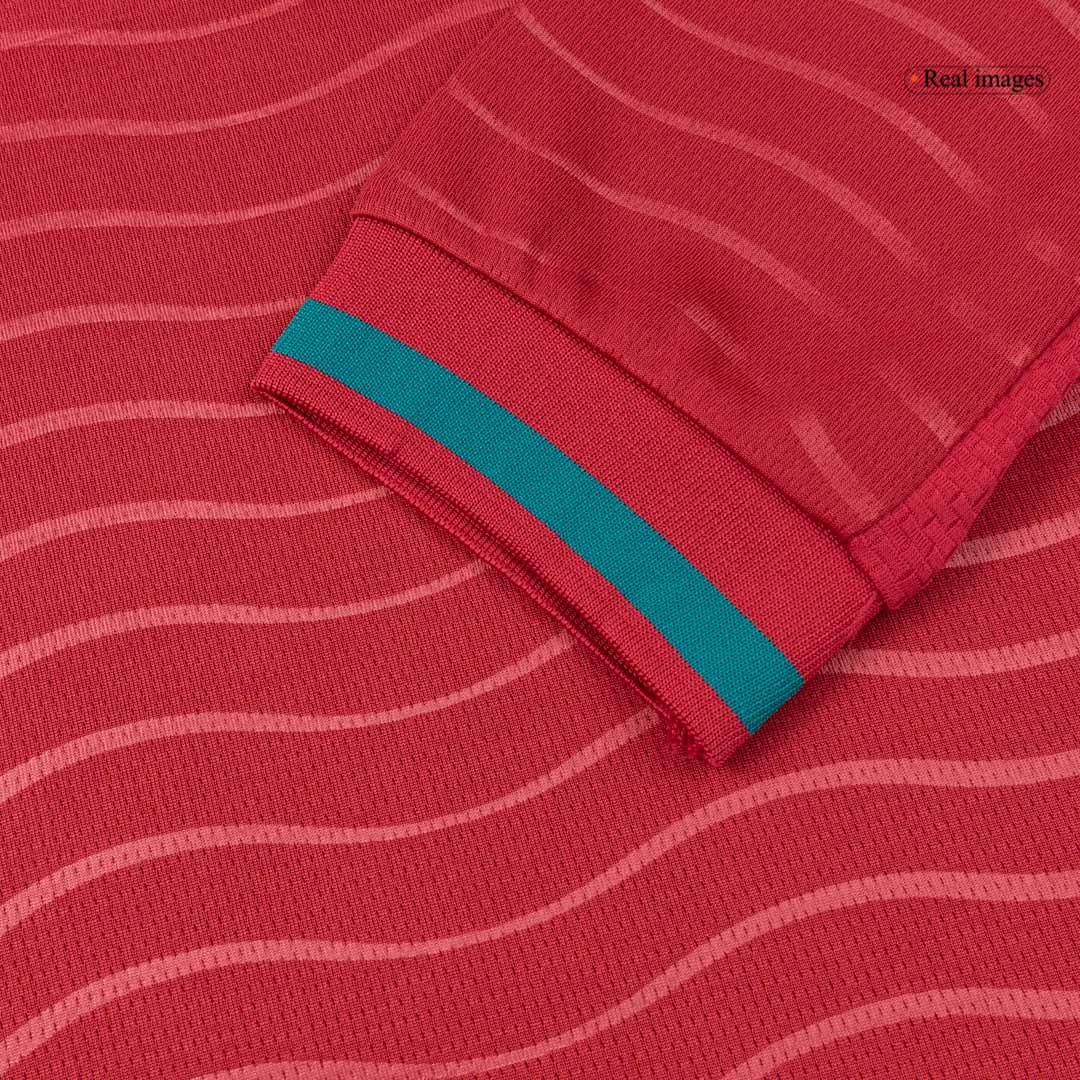 Portugal Long Sleeve Home Soccer Jersey 2026 - gojersey