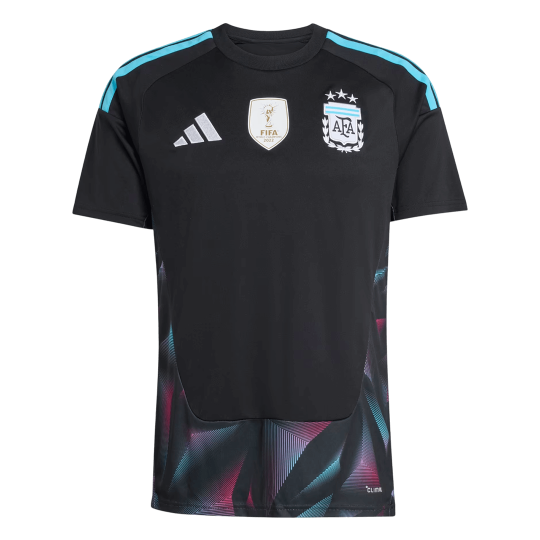 Argentina Goalkeeper Soccer Jersey World Cup 2026 Black - gojersey