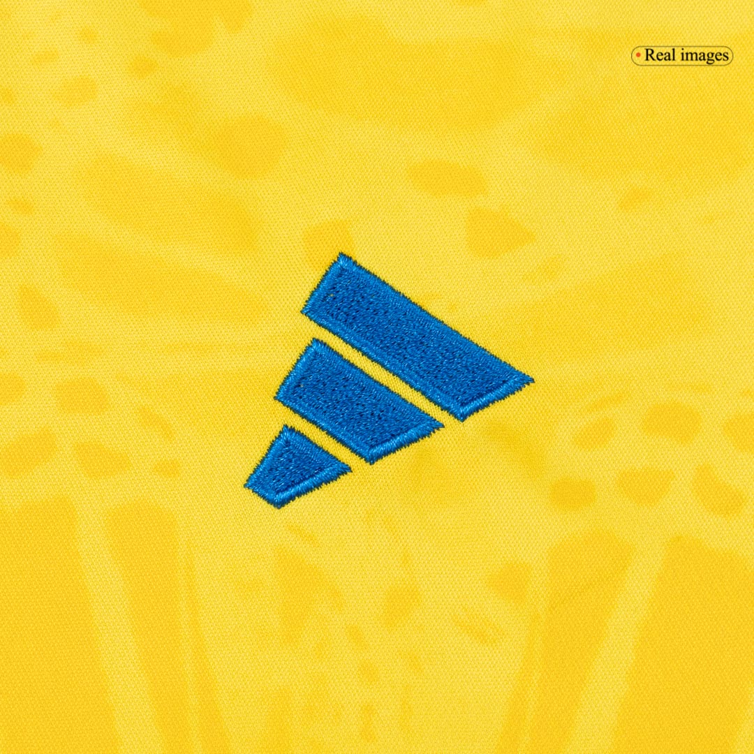 Kid's Colombia Home Soccer Jersey Kit(Jersey+Shorts) World Cup 2026 Yellow - gojersey