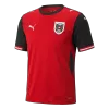 Austria Home Soccer Jersey World Cup 2026 Red - gojersey