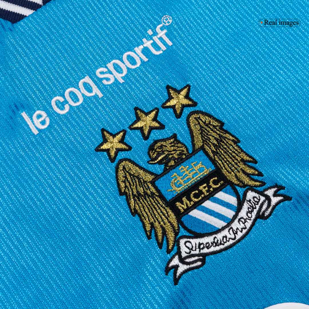 Manchester City Home Soccer Jersey Retro 1999/01 - gojersey