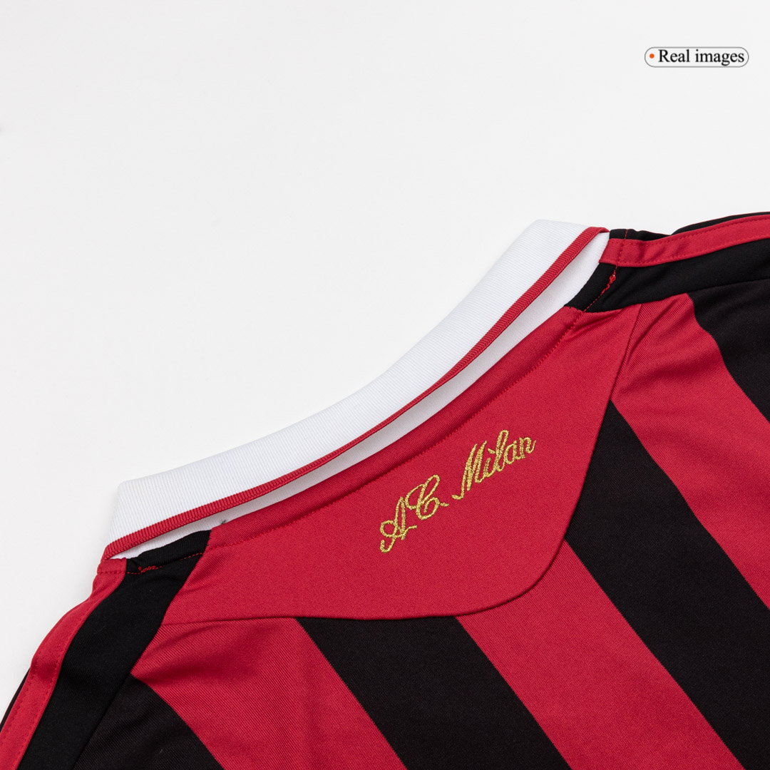 AC Milan Home Soccer Jersey Retro 2009/10 - gojersey