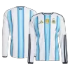 Argentina Long Sleeve Home Soccer Jersey 2026 - gojersey