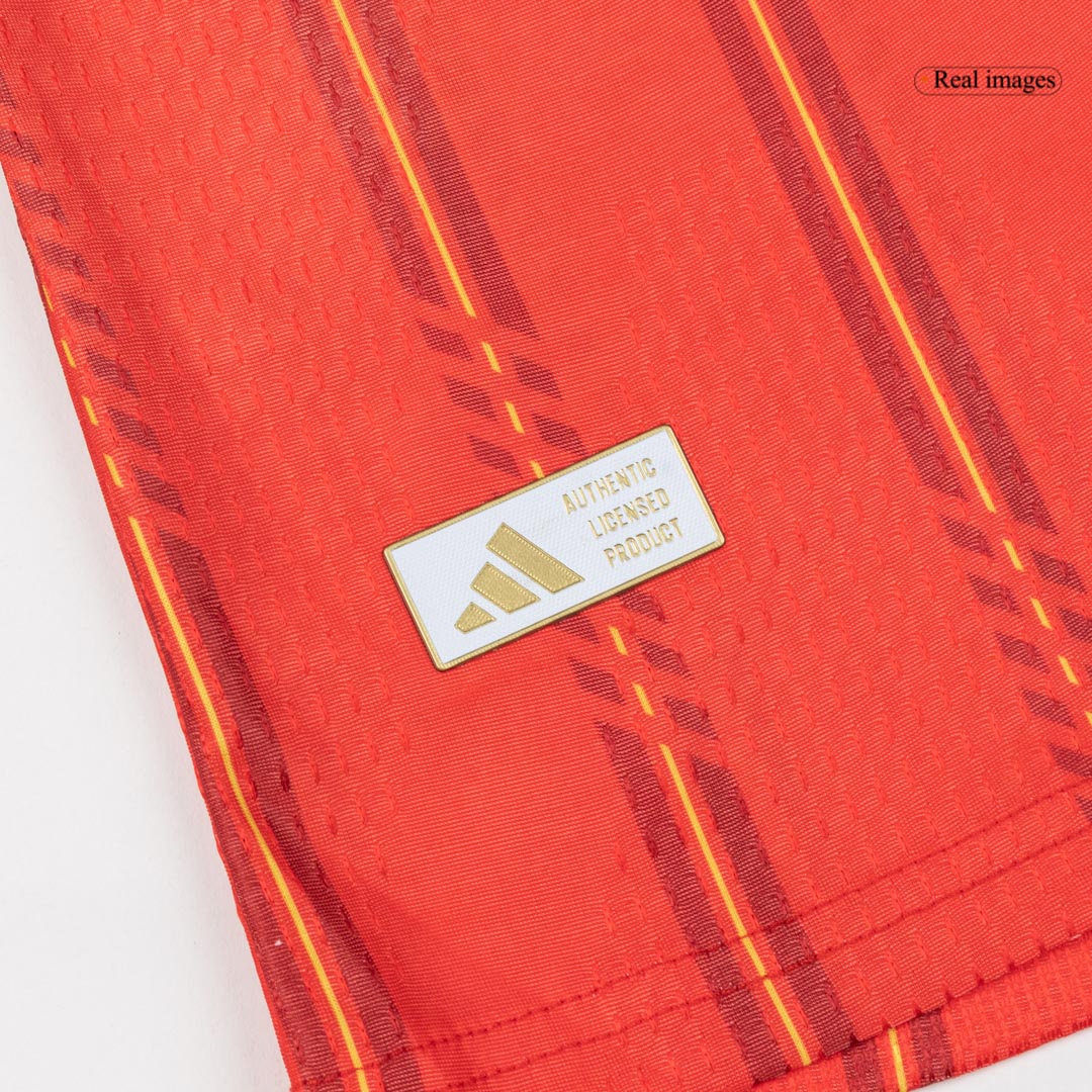 Spain Long Sleeve Home Soccer Jersey 2026 - gojersey