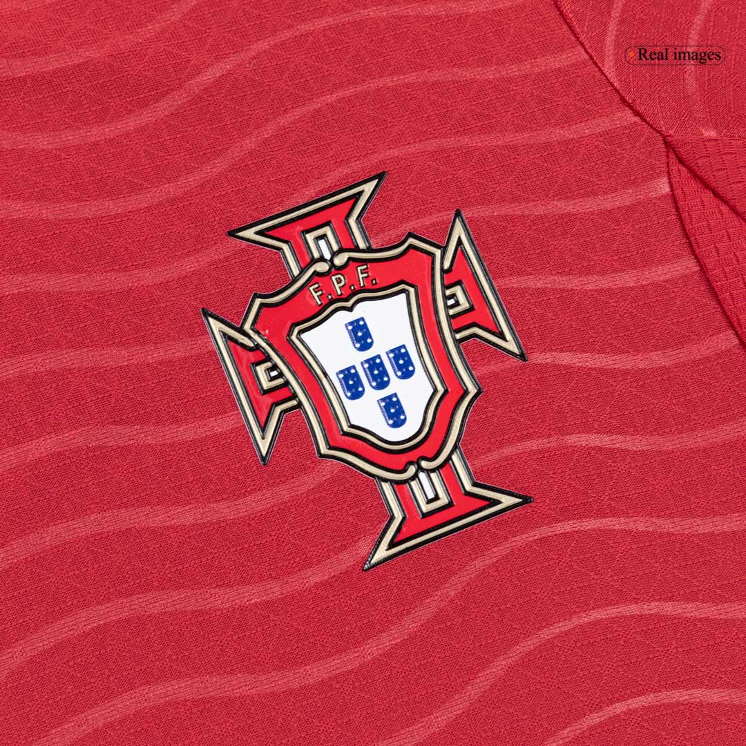 Portugal Long Sleeve Home Soccer Jersey 2026 - gojersey
