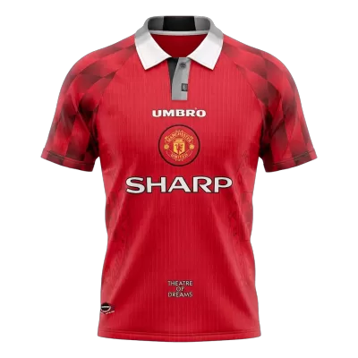 Manchester United Home Soccer Jersey Retro 1996/97 - gojersey