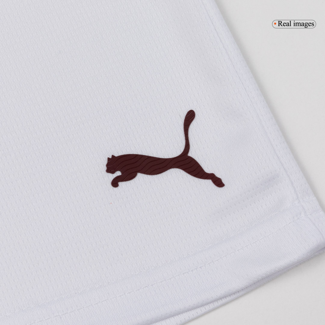 Kid's Portugal Away Soccer Jersey Kit(Jersey+Shorts) World Cup 2026 White - gojersey