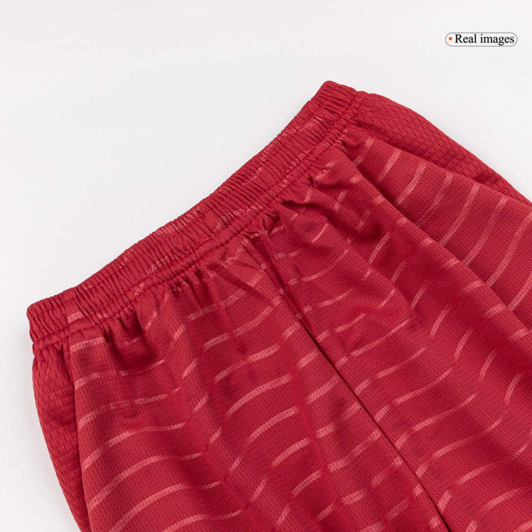 Kid's Portugal Home Soccer Jersey Kit(Jersey+Shorts) World Cup 2026 Red - gojersey