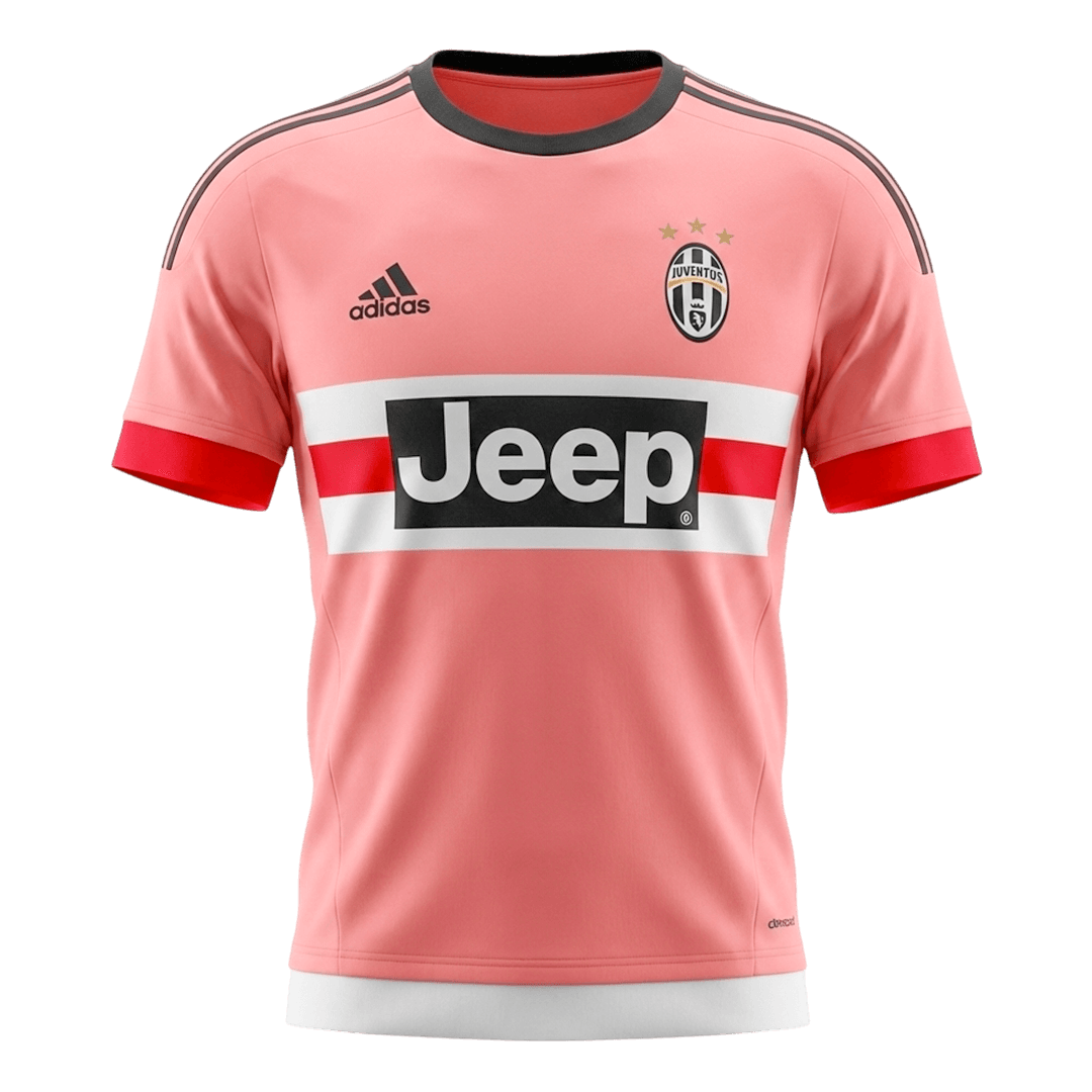 Juventus Away Soccer Jersey Retro 2015/16 - gojersey