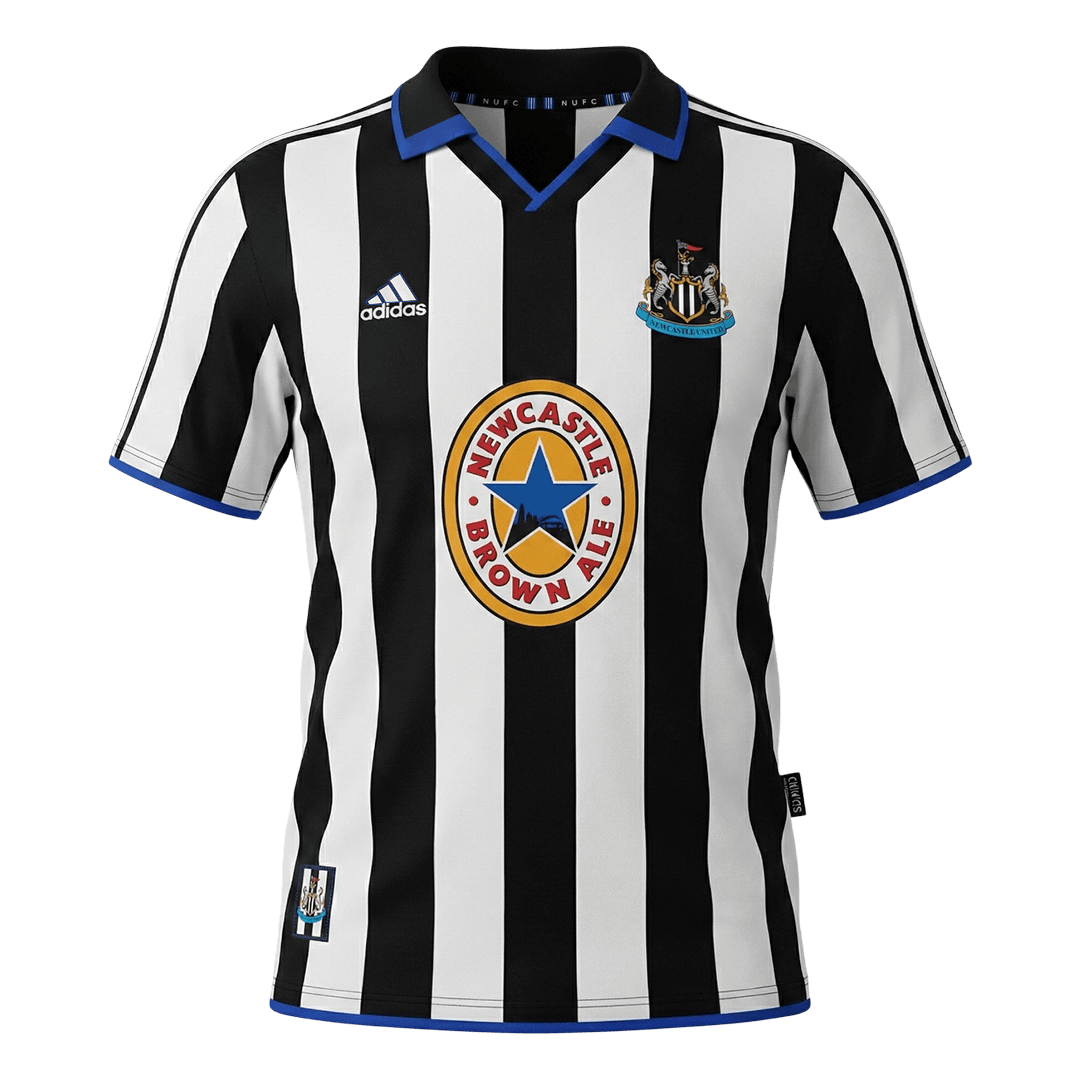 Newcastle United Home Soccer Jersey Retro 1999/00 - gojersey