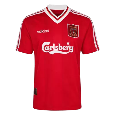 Liverpool Home Soccer Jersey Retro 1995/96 - gojersey