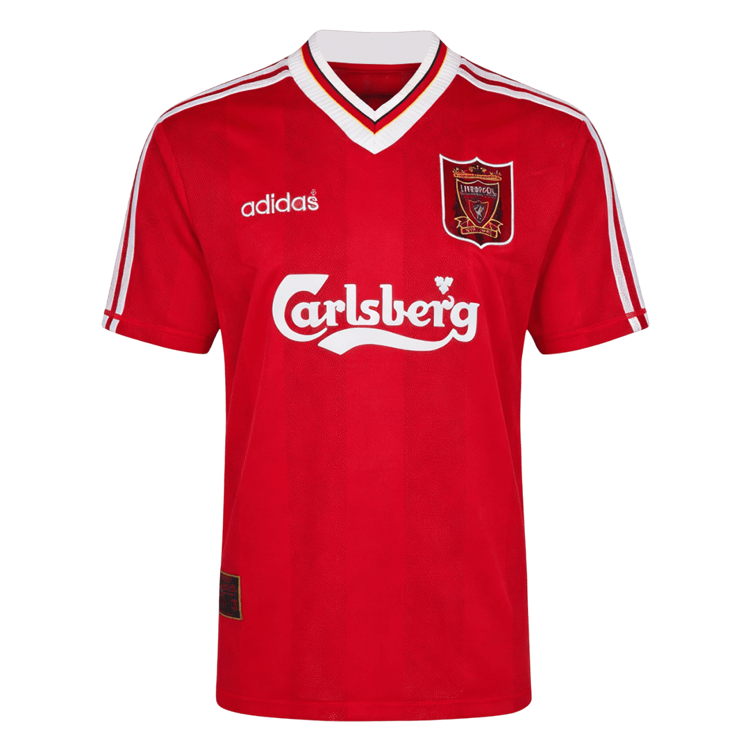 Liverpool Home Soccer Jersey Retro 1995/96 - gojersey