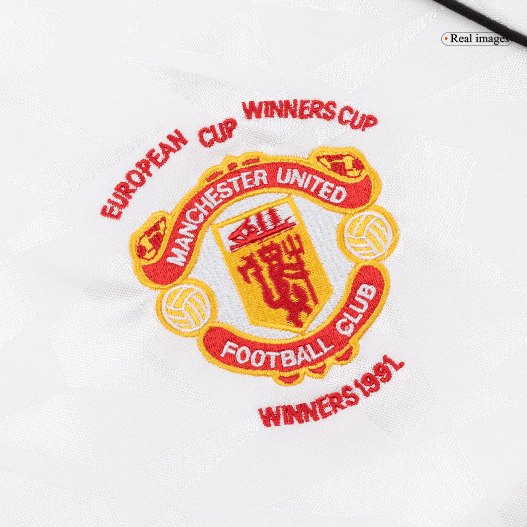 Manchester United Away Soccer Jersey Retro 1991 - gojersey
