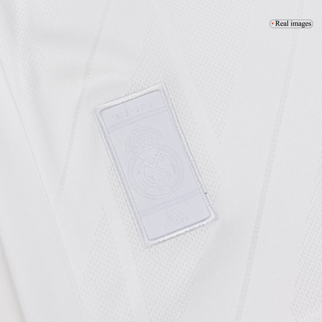 Real Madrid KROOS #8 Home Soccer Jersey Retro 2017/18 - Long Sleeve - gojersey