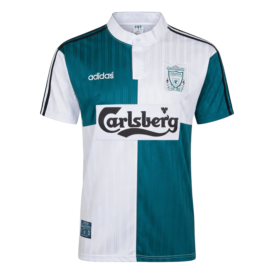 Liverpool Away Soccer Jersey Retro 1995/96 - gojersey