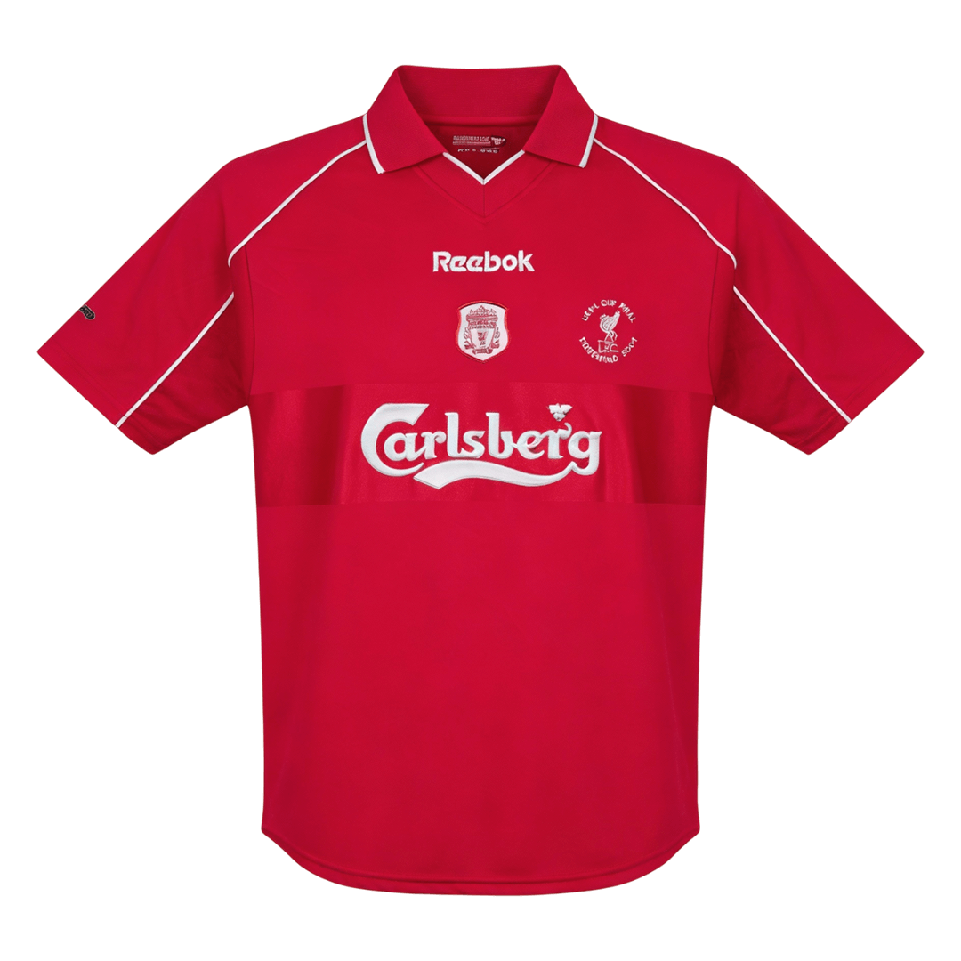 Liverpool Home Soccer Jersey Retro 2000/01 - gojersey