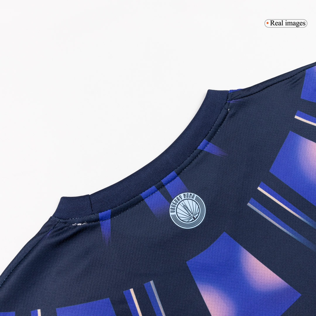 Uruguay Away Soccer Jersey World Cup 2026 Navy - gojersey