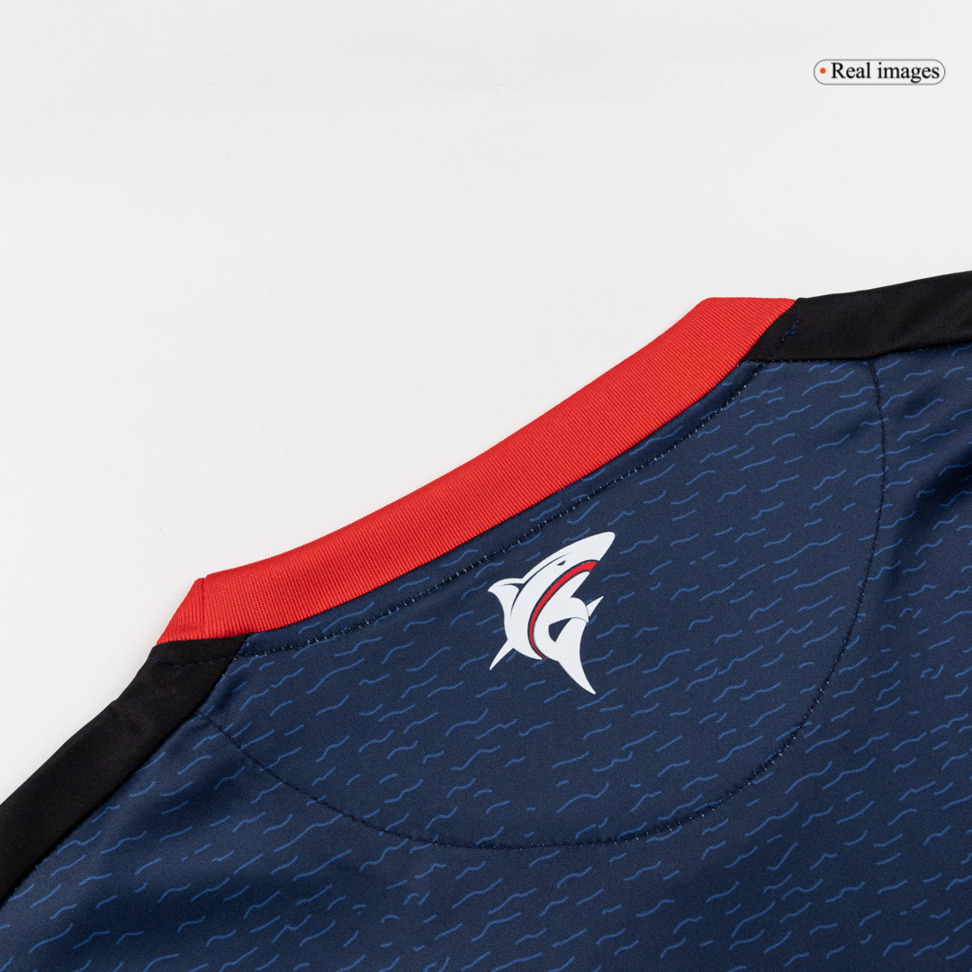 Cape Verde Home Soccer Jersey 2025 Navy - gojersey