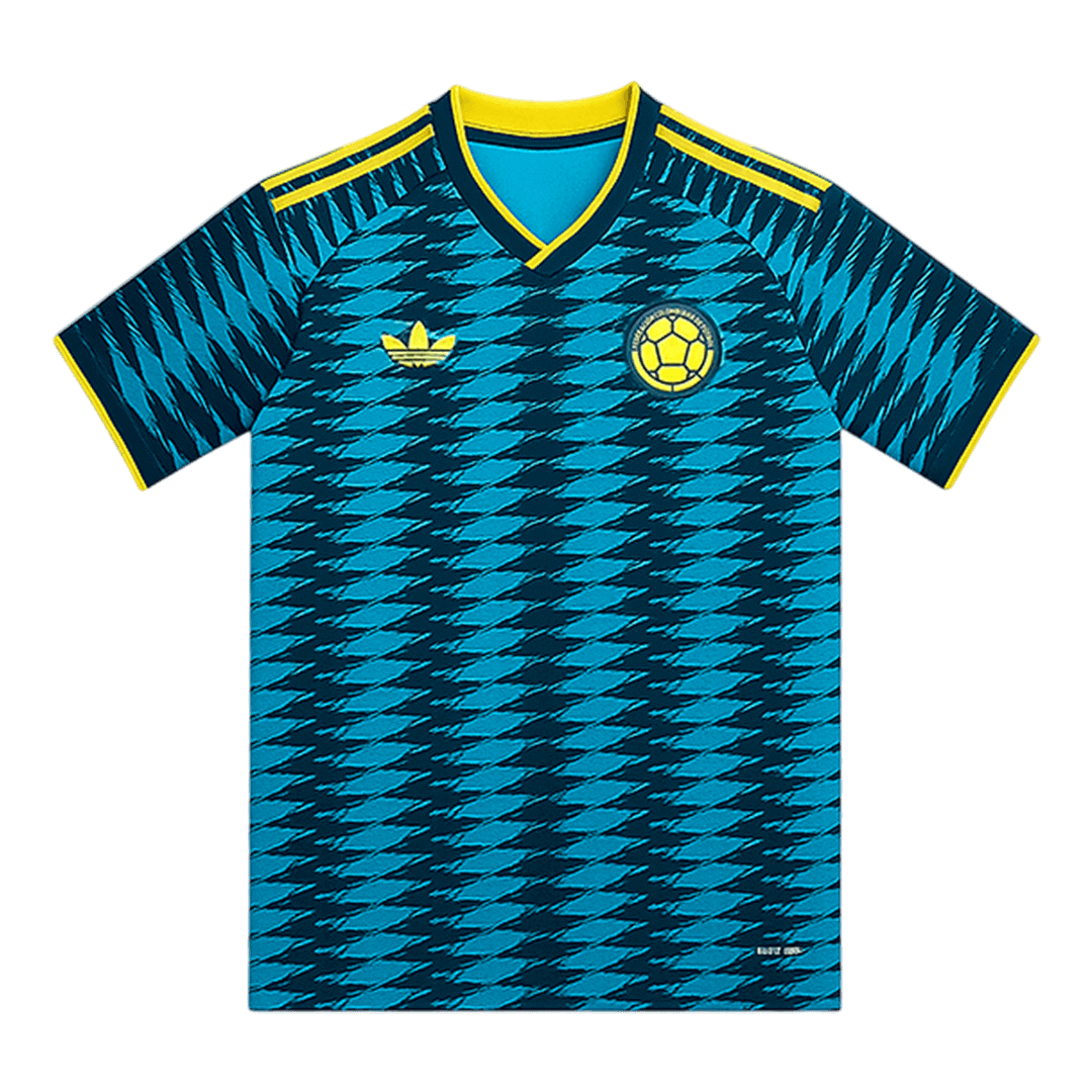 Colombia Away Soccer Jersey World Cup 2026 Blue - gojersey