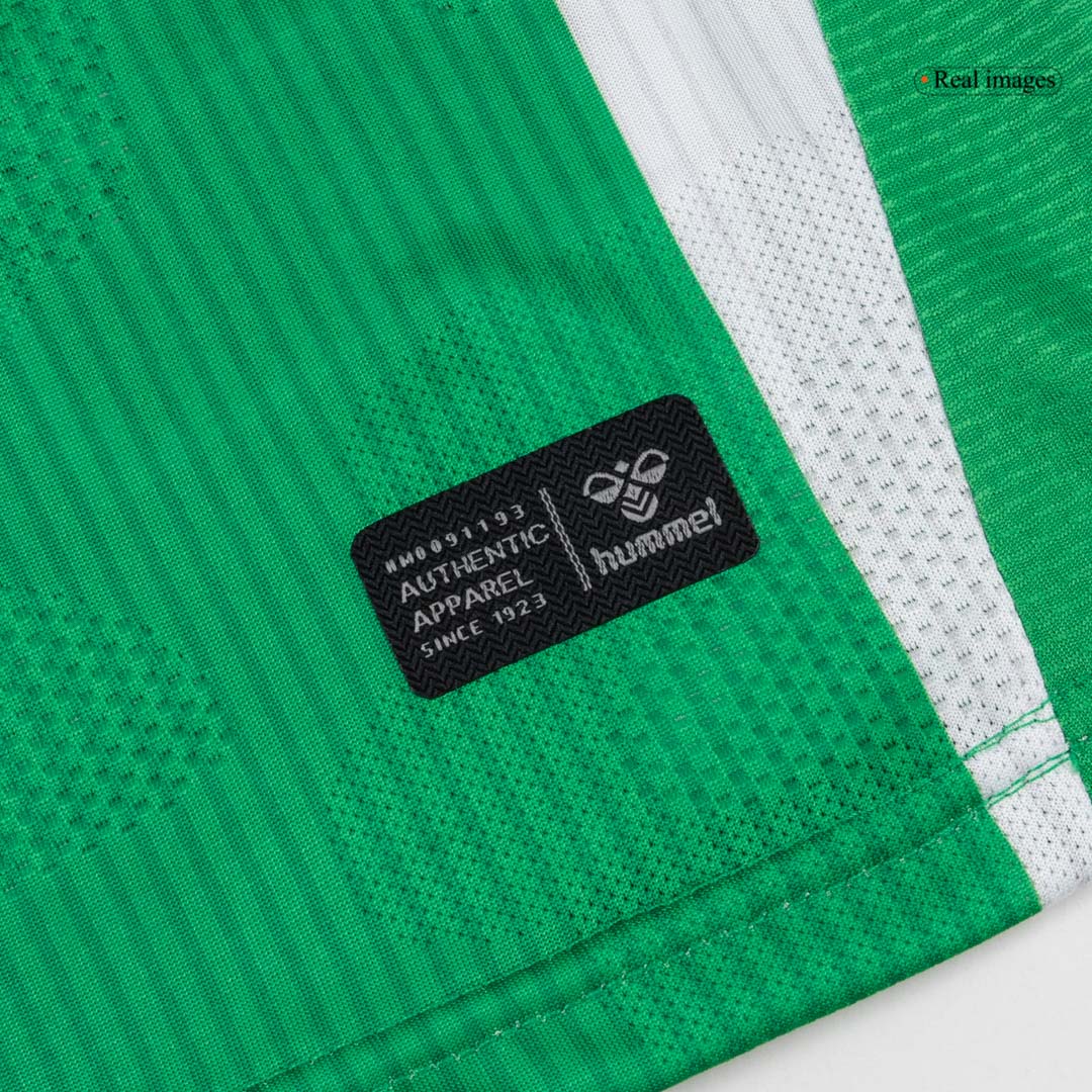 Real Betis Long Sleeve Home Soccer Jersey 2025/26 - gojersey