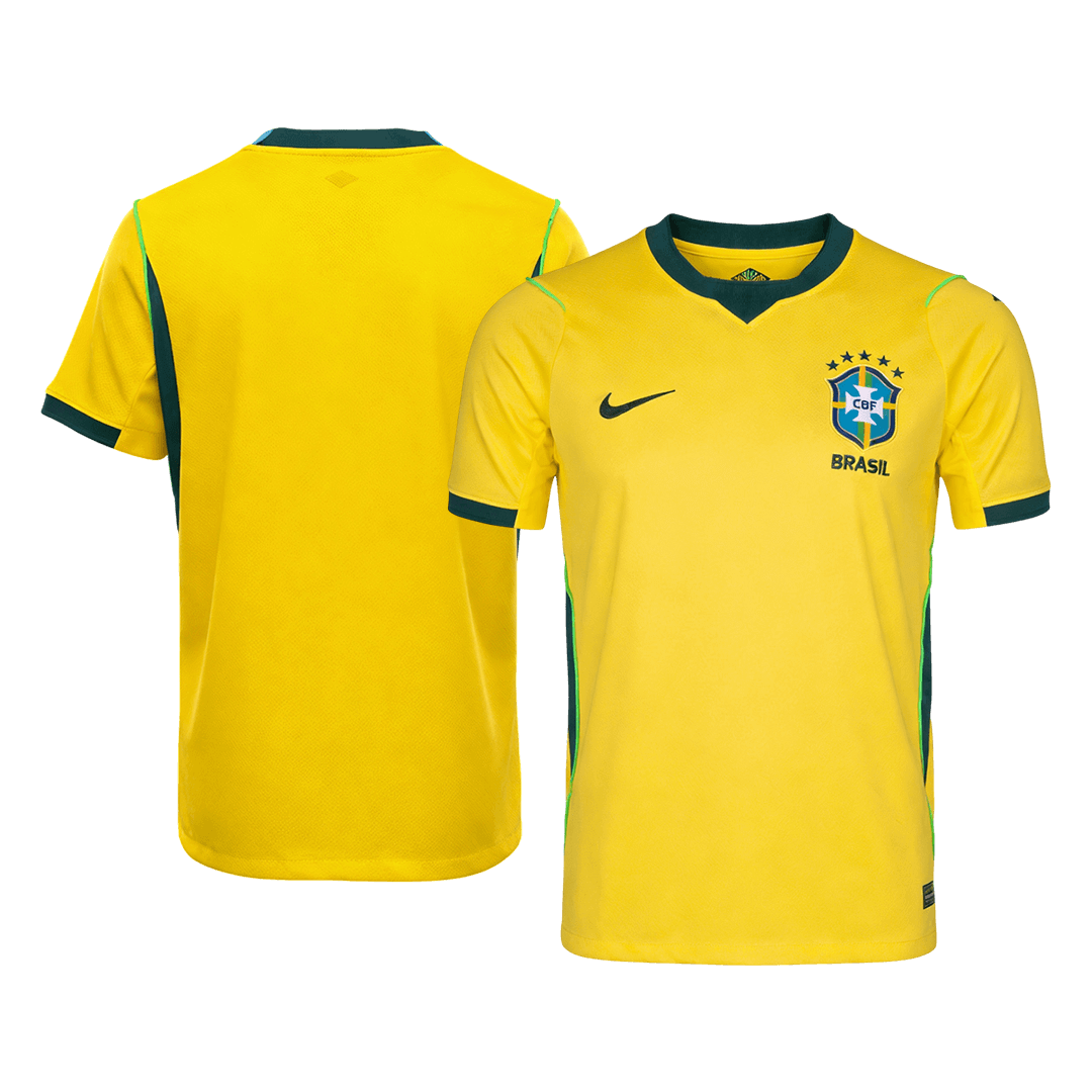 Brazil Home Soccer Jersey World Cup 2026 Yellow - gojersey