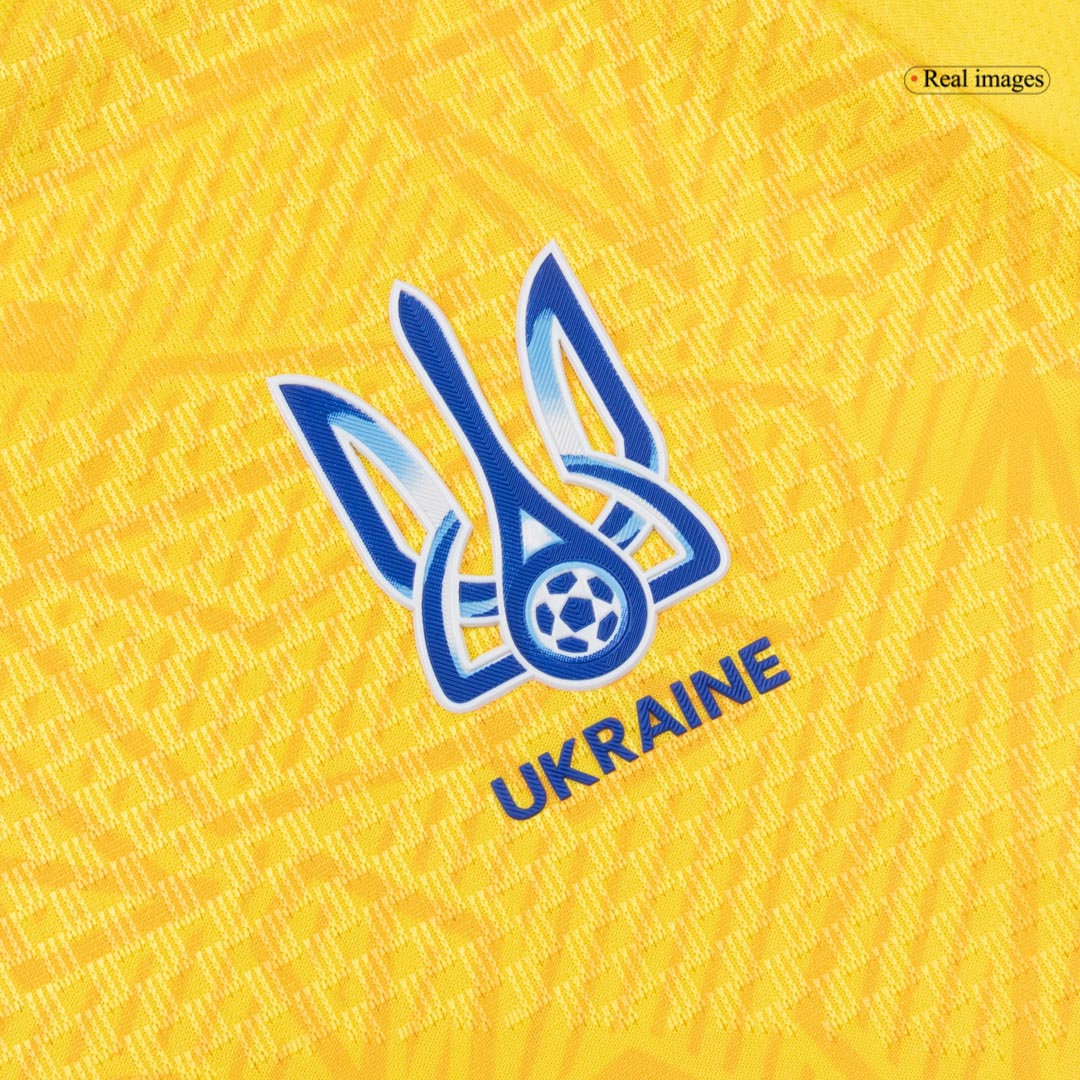 Ukraine Home Soccer Jersey Authentic 2026 - gojersey