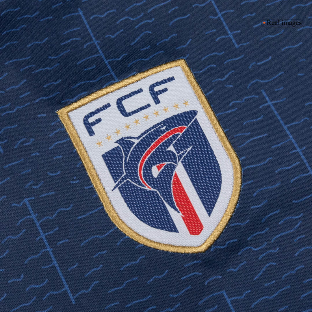 Cape Verde Home Soccer Jersey 2025 Navy - gojersey