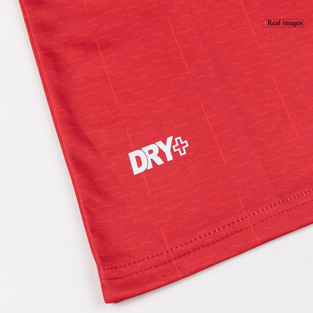 Cape Verde Third Soccer Jersey 2025 Red - gojersey