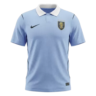 Uruguay Home Soccer Jersey World Cup 2026 Blue - gojersey