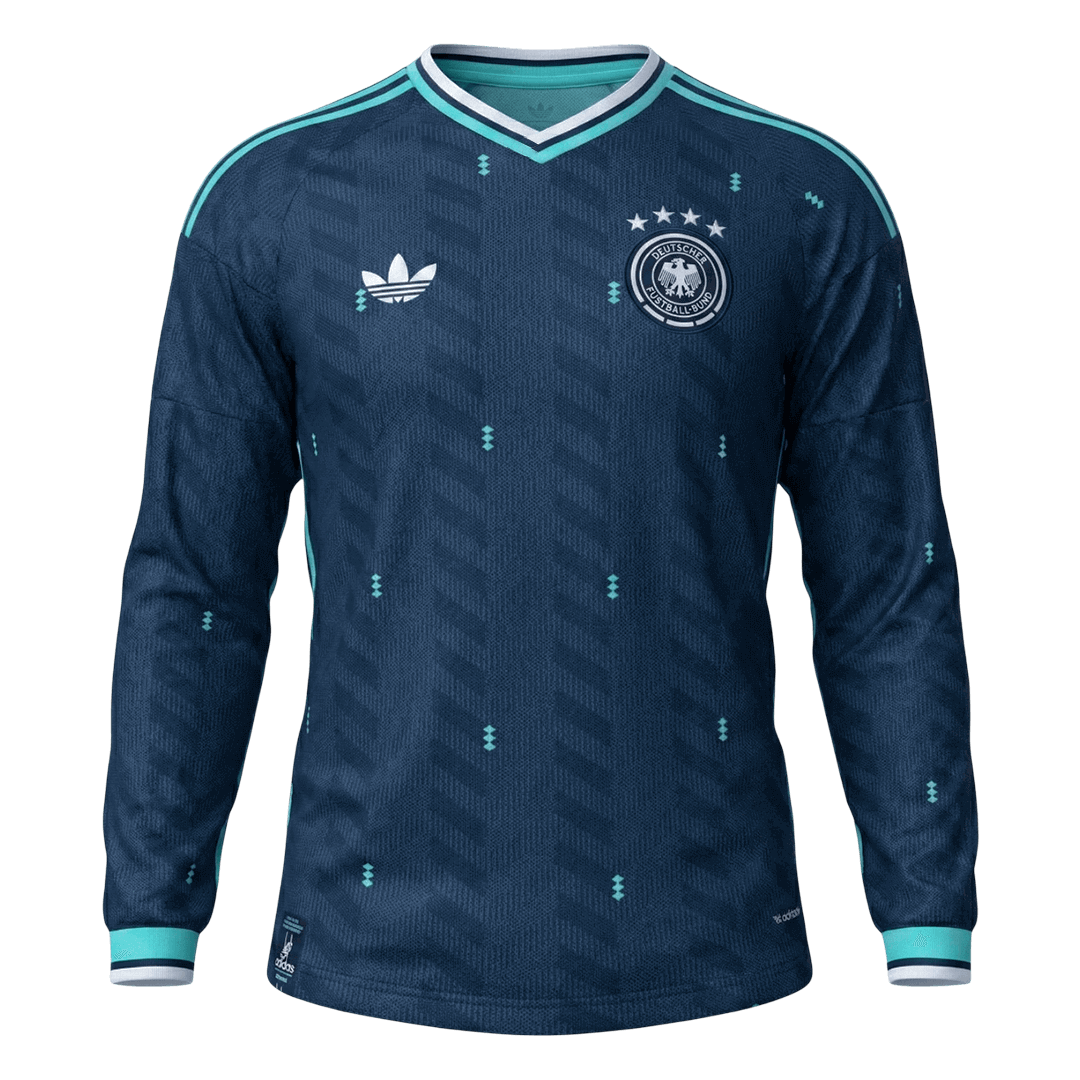 Germany Long Sleeve Away Soccer Jersey 2026 - gojersey