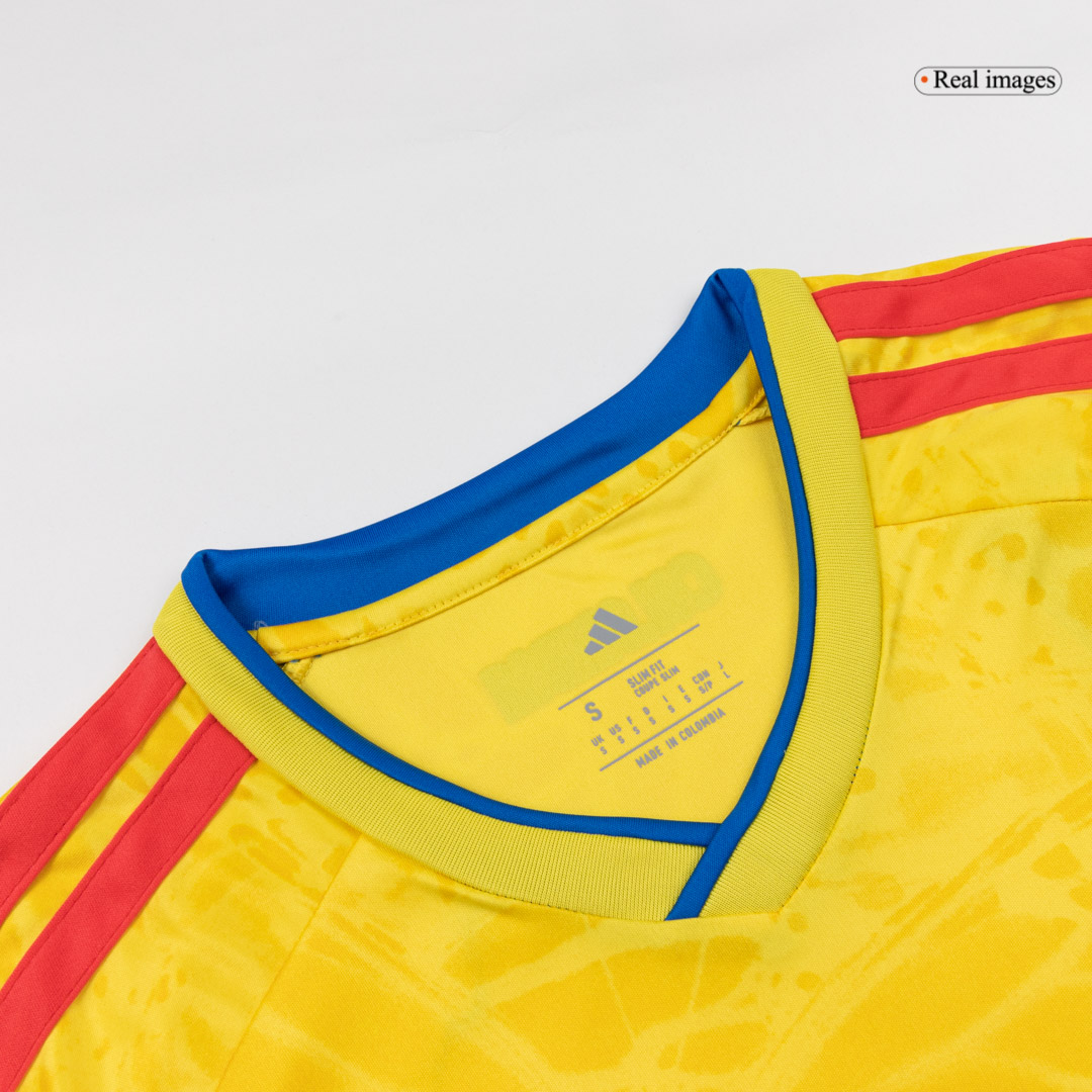 Colombia Long Sleeve Home Soccer Jersey 2026 - gojersey