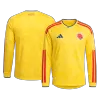 Colombia Long Sleeve Home Soccer Jersey 2026 - gojersey