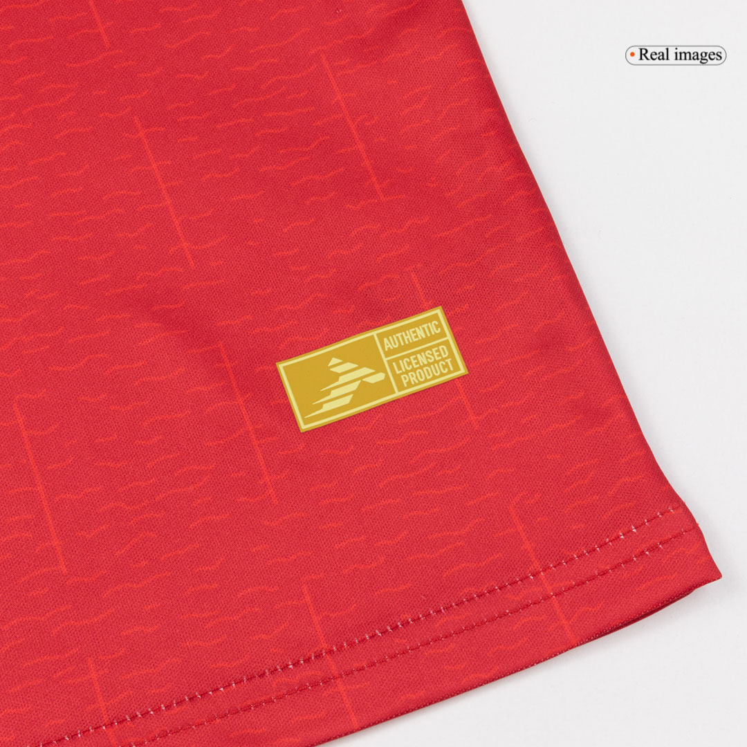 Cape Verde Third Soccer Jersey 2025 Red - gojersey