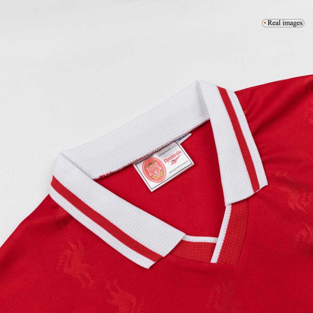 Liverpool Home Soccer Jersey Retro 1996/97 - gojersey