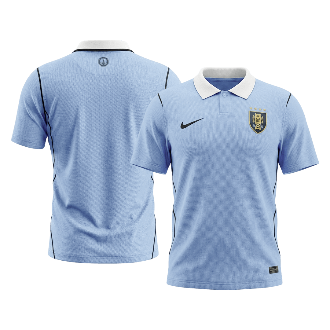 Uruguay Home Soccer Jersey World Cup 2026 Blue - gojersey