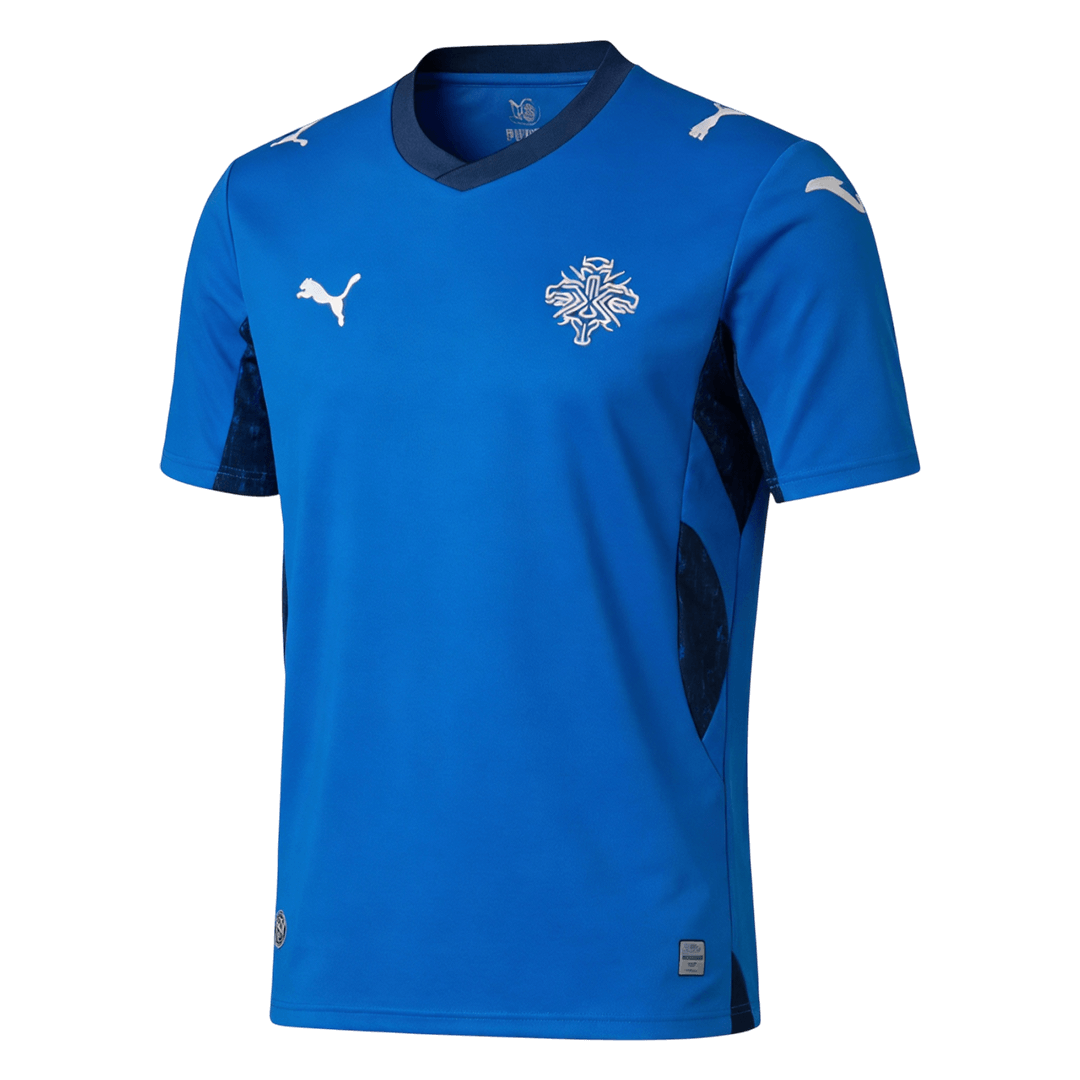 Iceland Home Soccer Jersey World Cup 2026 Blue - gojersey