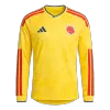 Colombia Long Sleeve Home Soccer Jersey 2026 - gojersey