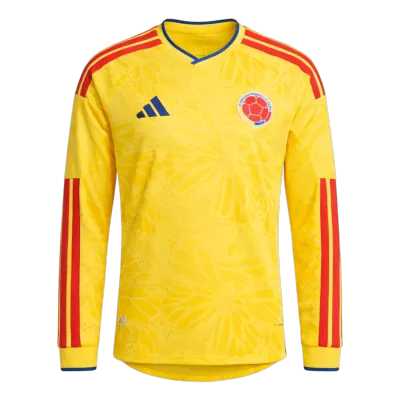 Colombia Long Sleeve Home Soccer Jersey 2026 - gojersey