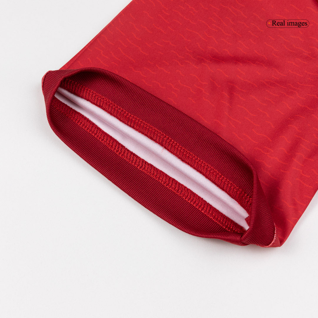 Cape Verde Third Soccer Jersey 2025 Red - gojersey