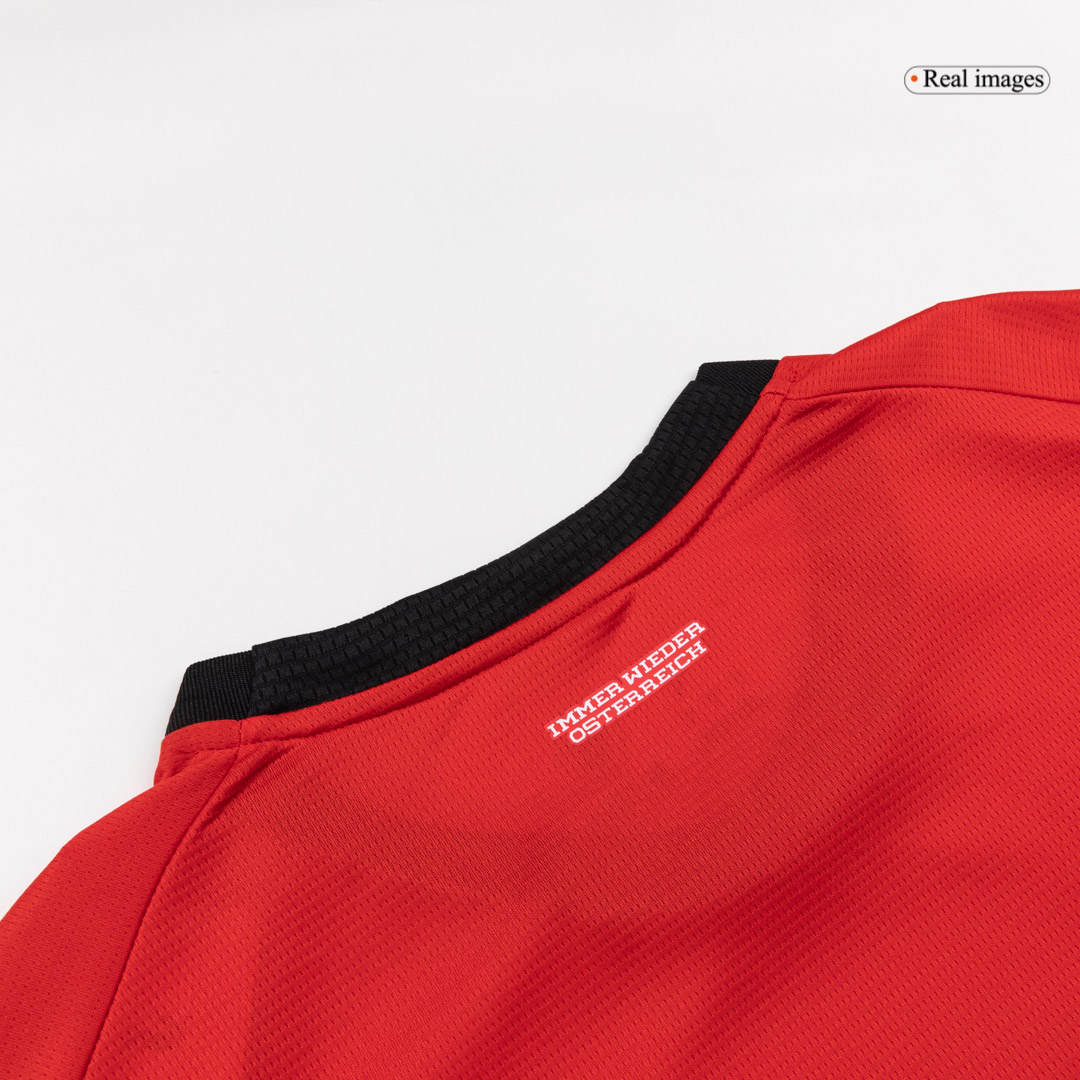 DANSO#4 Austria Home Soccer Jersey World Cup 2026 Red - gojersey