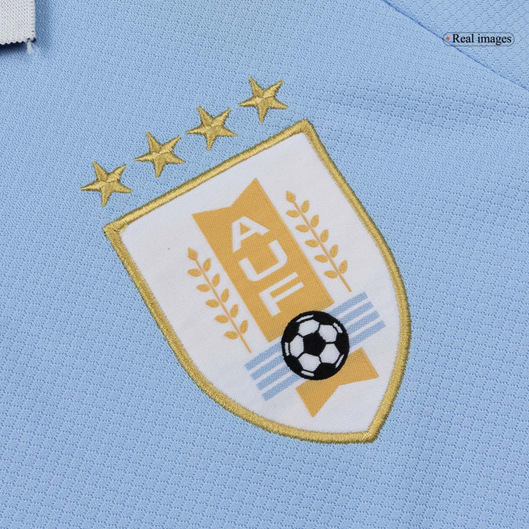 Uruguay Home Soccer Jersey World Cup 2026 Blue - gojersey