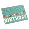 Custom Colorful Flag Birthday Card Green - gojersey