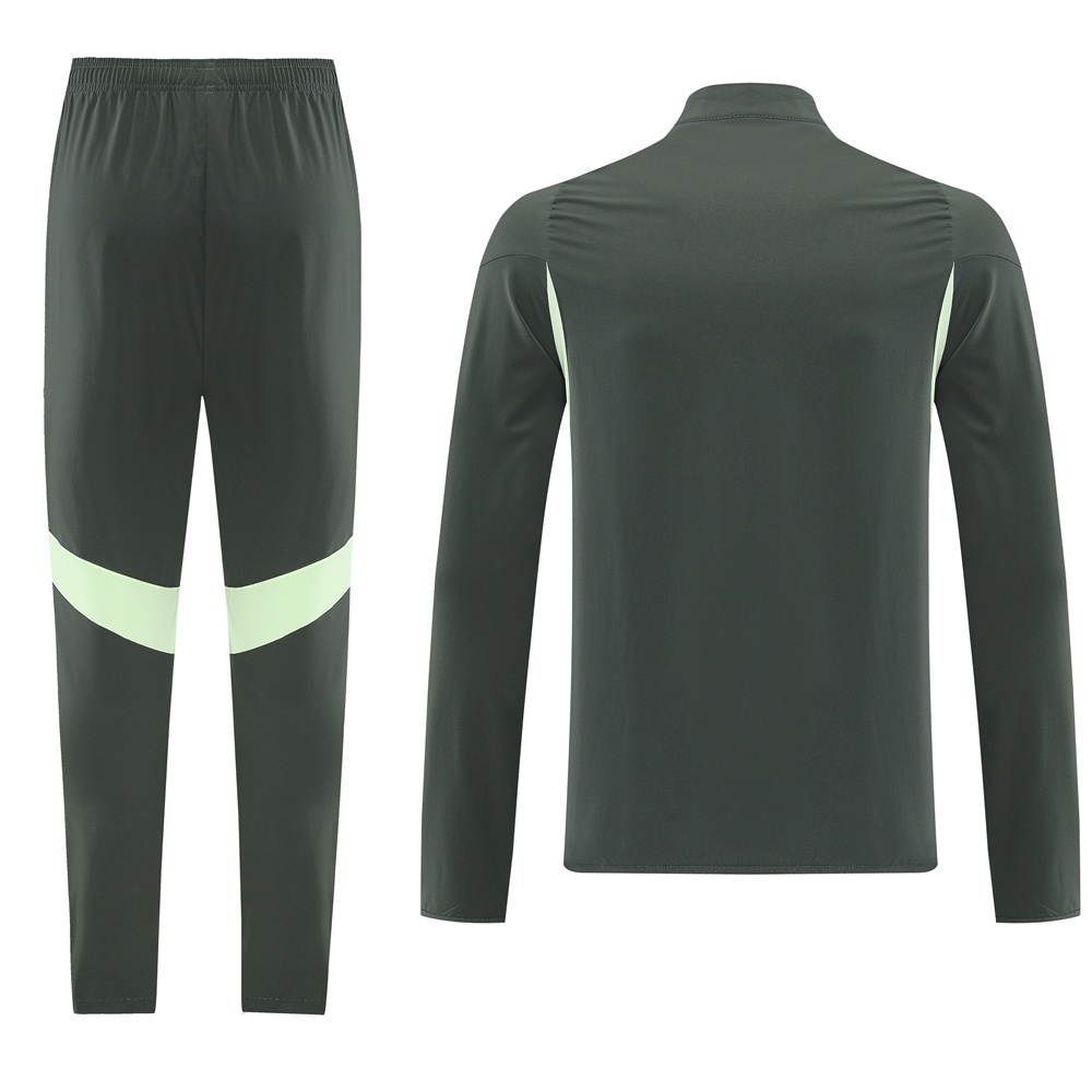 Real Madrid Training Kit 2025/26 - Green (Top+Pants) - gojersey