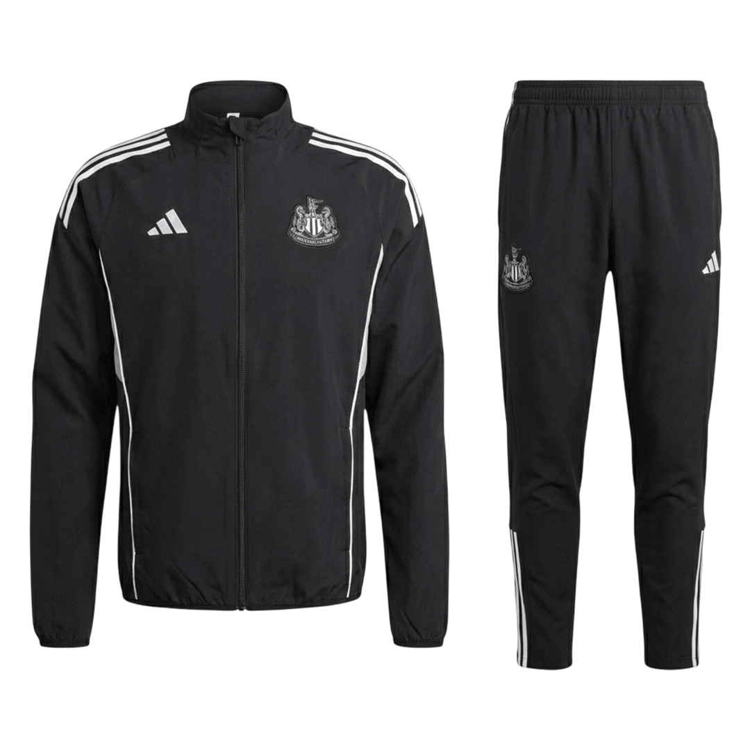 Newcastle United Training Kit 2025/26 - Black (Top+Pants) - gojersey