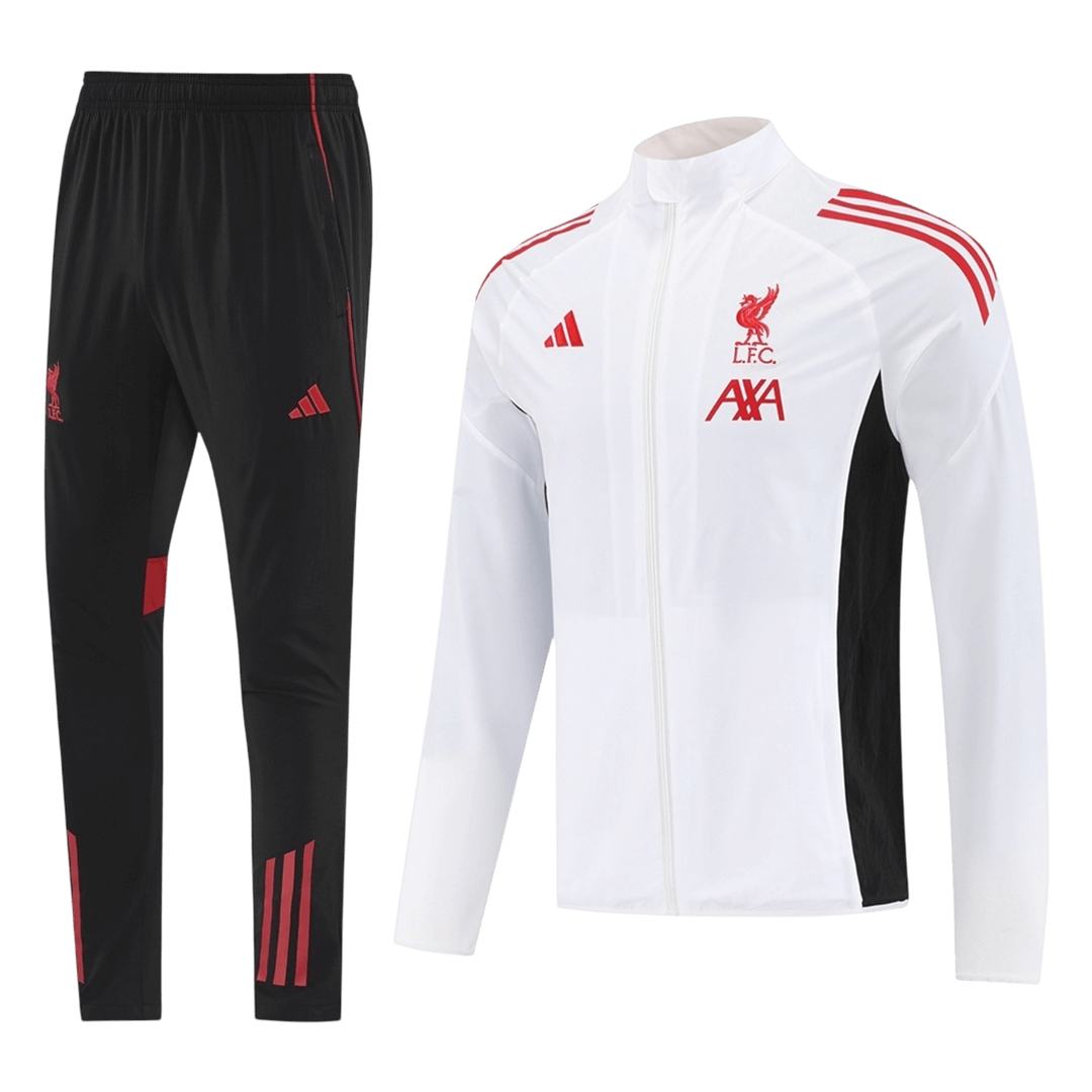 Liverpool Training Kit 2025/26 - White (Top+Pants) - gojersey